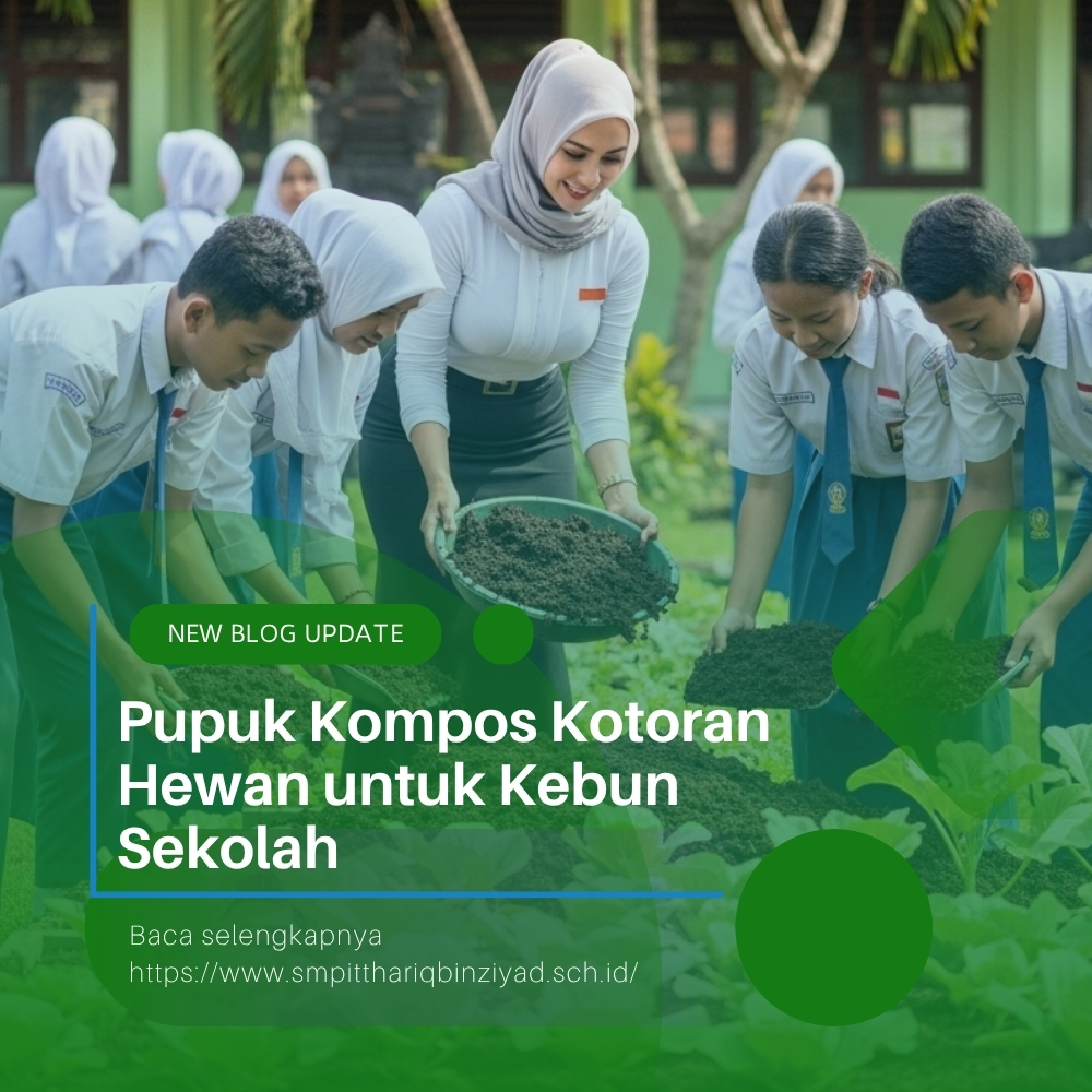 Pupuk Kompos Kotoran Hewan untuk Kebun Sekolah Javabetsport